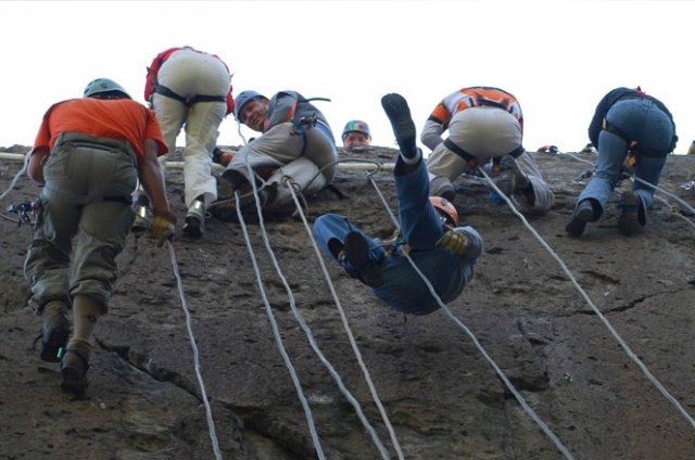 Descensos con cuerda